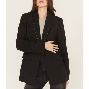 Ariat Women's Black Embellished After Party Blazer